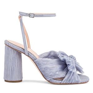 Camellia Pleated Knot Sandal